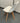 Scandinavian Modern Dining / Side Chair – White Molded Seat with Wooden Legs
